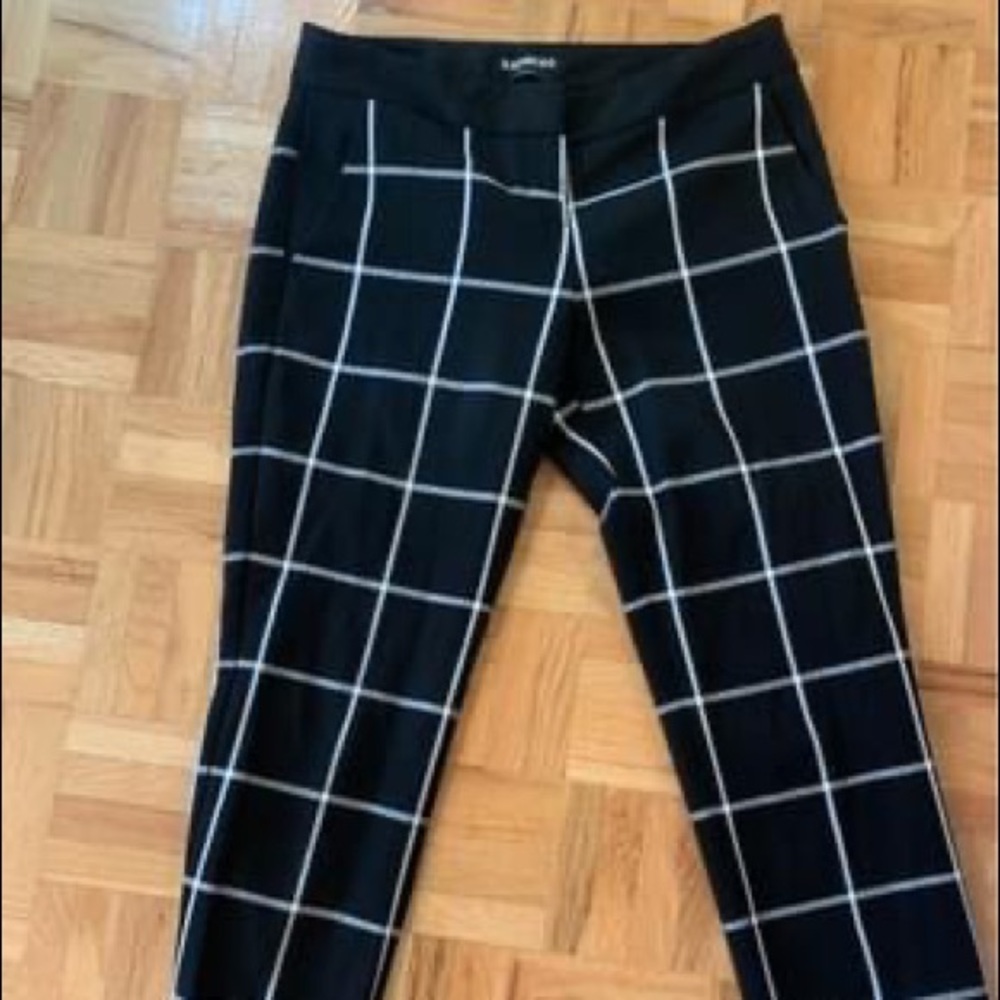 Express Cropped Dress Pants